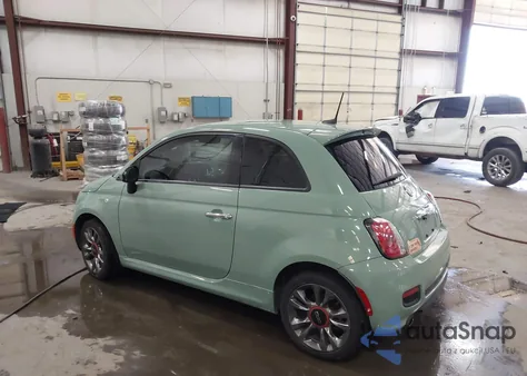 2017 Fiat 500 Pop из США, поврежденный, VIN 3C3CFFKR9HT527757